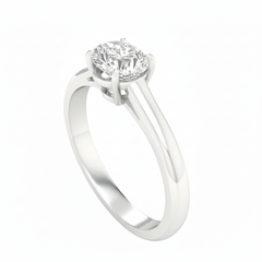 Women's Ring Giselle in 14K White Gold and 1.00CTW IGI Certified Lab Grown Diamond
