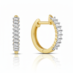 Women's Earrings Amari in 10K Yellow Gold and 0.25CTW Diamonds