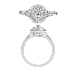 Women's Ring Blair in 14K White Gold and 0.47CTW Diamonds