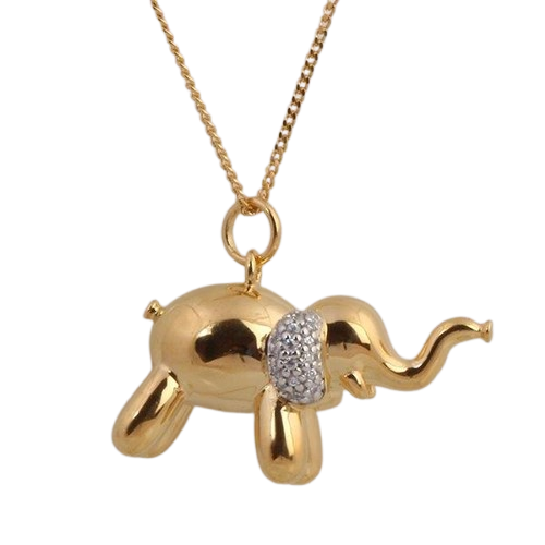 Women's Pendant Sadie in 10K Yellow Gold with 0.10CTW Diamonds