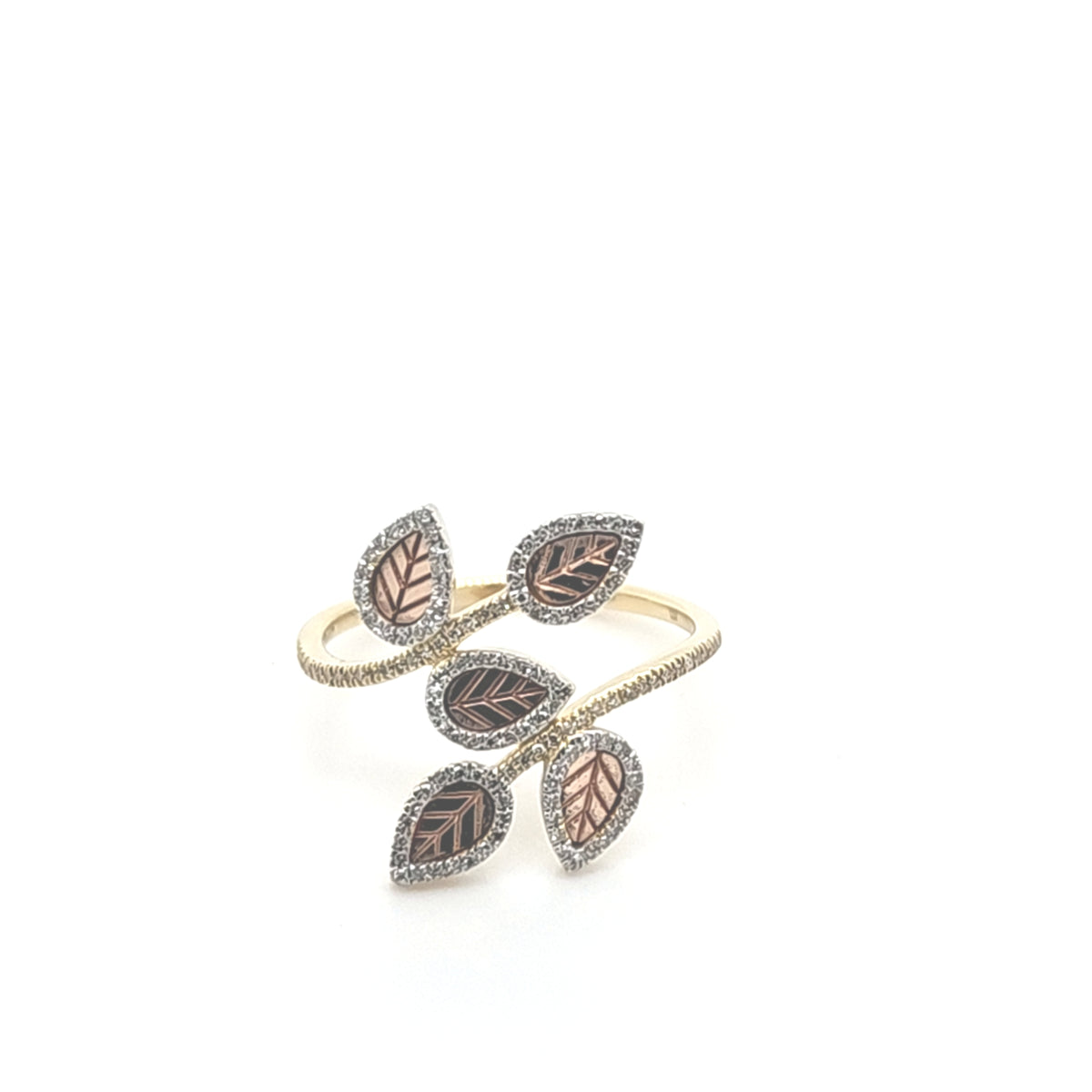 Women's Ring Kaia in 10K Yellow Gold and 0.14CTW Diamonds