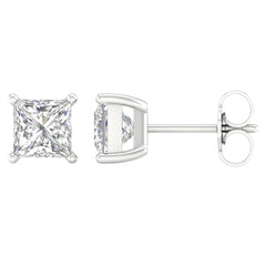 Women's Earrings Sabrina in 14K White Gold and 1.00CTW IGI Certified Lab Diamonds