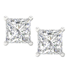 Women's Earrings Sabrina in 14K White Gold and 1.00CTW IGI Certified Lab Diamonds