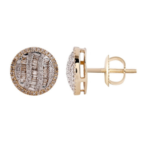Women's Earrings Leighton in 10K Yellow Gold and 0.48CTW Diamonds