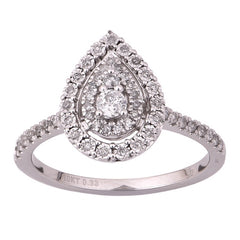 Women's Ring Margot in 10K White Gold and 0.33CTW Diamonds