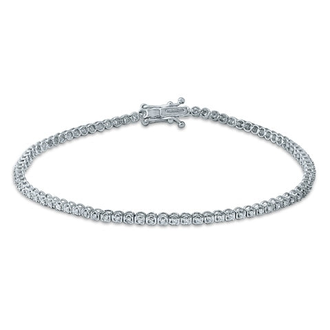 Women's Bracelet Anastasia in 10K White Gold and 0.50CTW Diamonds