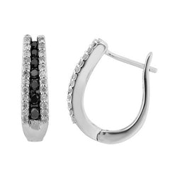 Women's Earrings Nina in 10K White Gold with 0.56CTW Diamonds