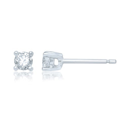 Men's Earring's Andrew in 10K White Gold 0.26CTW Diamonds