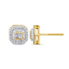 Women's Earrings Eliana in 10K Yellow Gold and 0.43CTW Diamonds