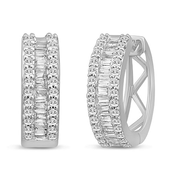 Women's Earrings Alanna in 10K White Gold and 0.51CTW Diamonds