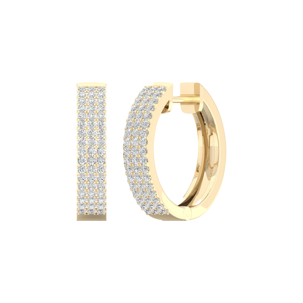 Women's Earrings Harlow in 10K Yellow Gold and 0.33CTW Diamonds