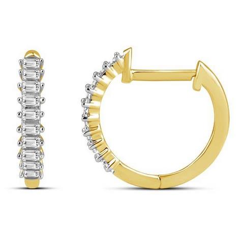 Women's Earrings Amari in 10K Yellow Gold and 0.25CTW Diamonds