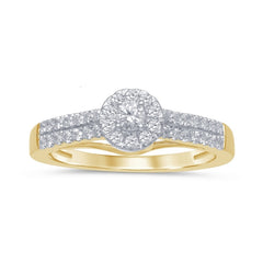 Women's ring Zoe in 10K Yellow Gold and 0.43CTW Diamonds