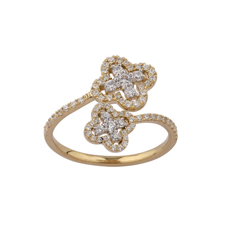 Women's Ring Dakota in 10K Yellow Gold and 0.51CTW Diamonds