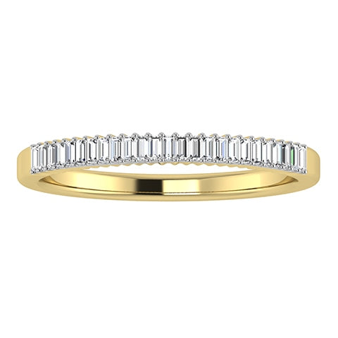Women's Ring Lucy in 10K Yellow Gold and 0.16CTW Diamonds