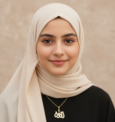 Religious Unisex Pendant Muslim-1 in 18K Yellow Gold and 0.43CTW Diamonds