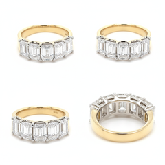 Women's Ring Layla in 14K Yellow Gold and 3.25CTW Lab Grown Certified Diamonds