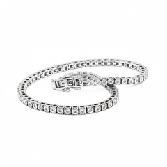 Women's Bracelet Arabella in 925 Sterling Silver and 0.19CTW Diamonds