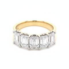 Women's Ring Layla in 14K Yellow Gold and 3.25CTW Lab Grown Certified Diamonds