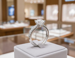 Women's Ring Harper in 14K White Gold and 2.09CTW Lab Grown Diamonds