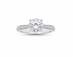 Women's Ring Harper in 14K White Gold and 2.09CTW Lab Grown Diamonds