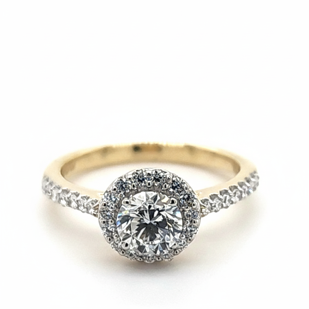 Women's Ring Juniper in 14K Yellow Gold and 1.07CTW Lab Grown Certified Diamonds