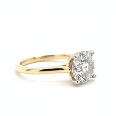 Women's Ring Eleanor in 14K Yellow Gold and 3.02 CTW CERTIFIED Lab Grown Diamond