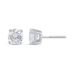 Women's Earring Wren in 14K Yellow Gold and 2.02 Lab Grown GSI Certified Diamonds