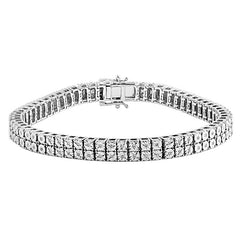 Men's Bracelet Archie in 925 Sterling Silver and 0.24CTW Diamonds