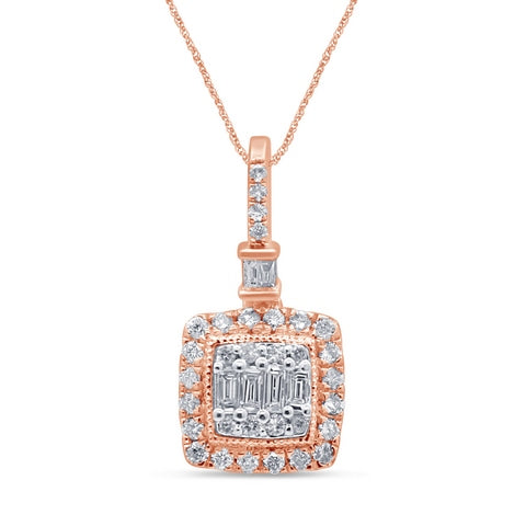 Women's Diamond Pendant Anna in 10K 0.46CTW
