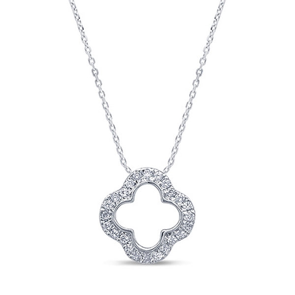 Women's Pendant Hadley in 10K White Gold and 0.11CTW Diamonds