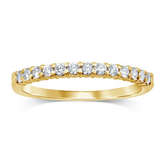 Women's Ring Quinn in 14K Yellow Gold and 0.26CTW Diamonds