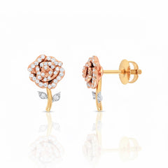 Women's Earrings Annie in 10K Yellow Gold and 0.09CTW Diamonds